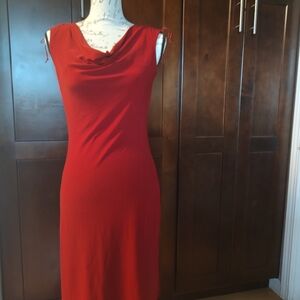 Opera women's stretchy red dress, Size M